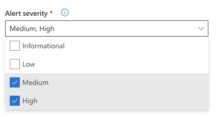 notification service severity